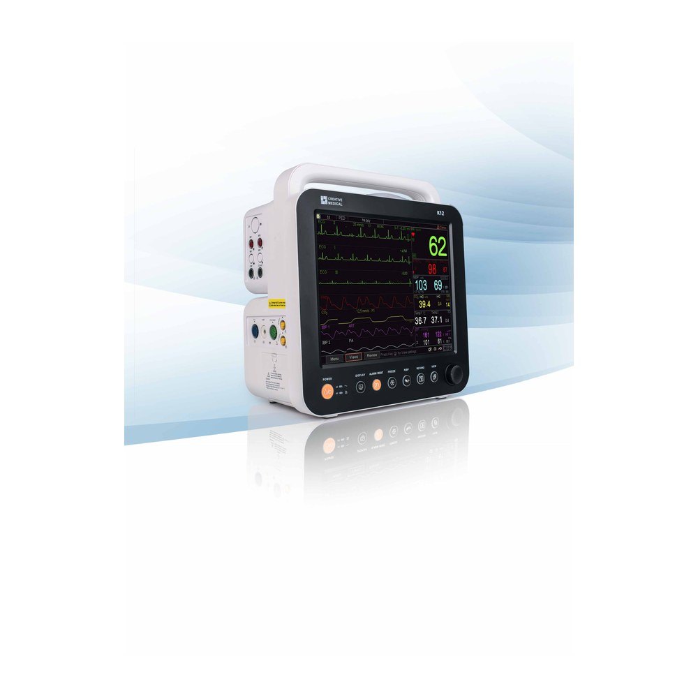 Монитор пациента Creative Medical K12 с инвазивным давлением (2×IBP)